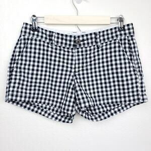 Old Navy Black Gingham Print Shorts Size 4